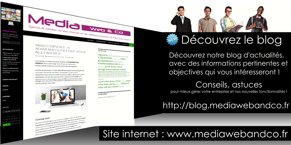 25.06.2014 Découvrez notre nouveau blog