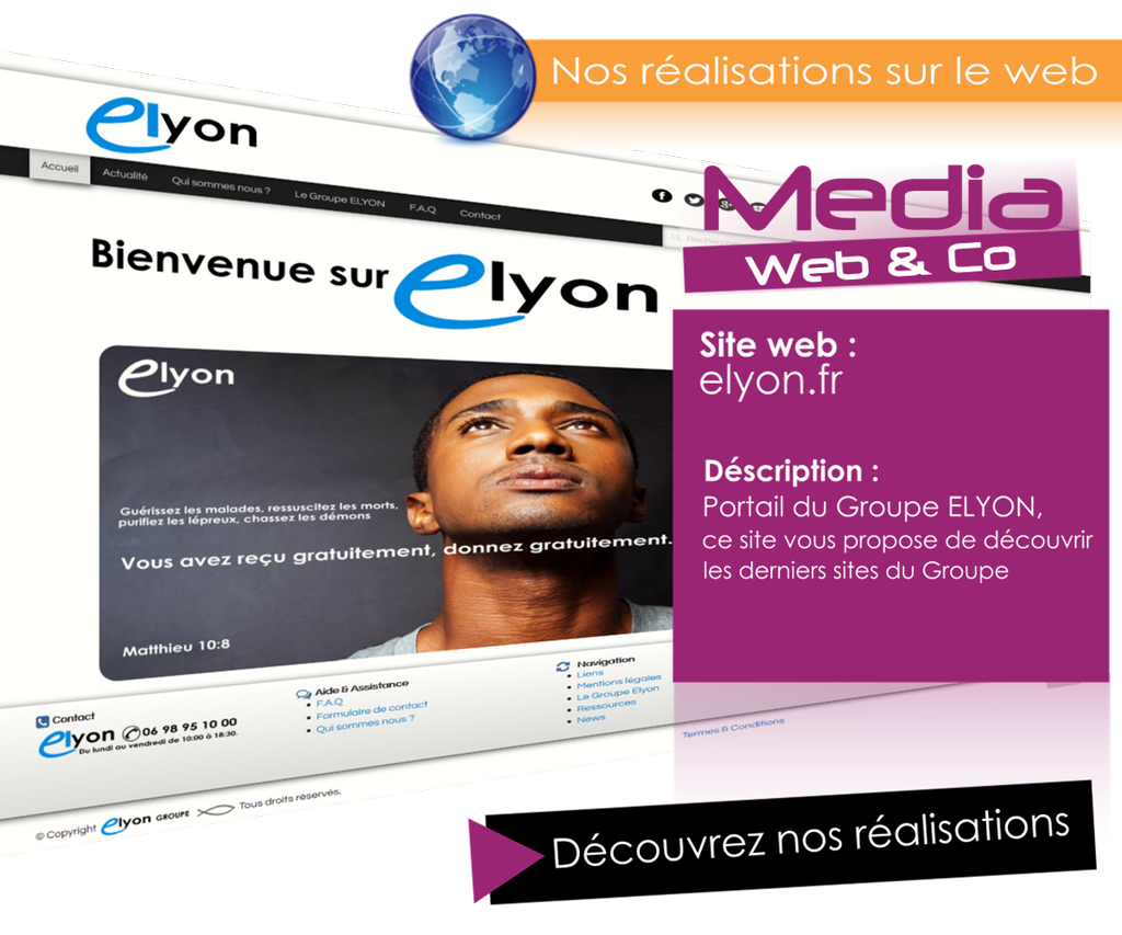Nos réalisations sur le web
