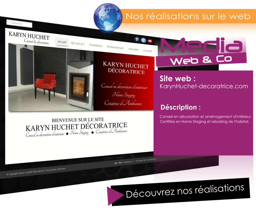 Nos réalisations sur le web