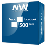 Pack 500 fans facebook